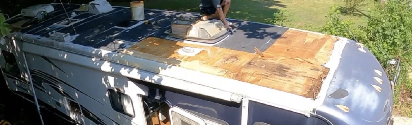 Enclosing the Best Materials for RV Roofing Repair and Restoration